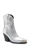 Free People Brayden Western Boot In Silver