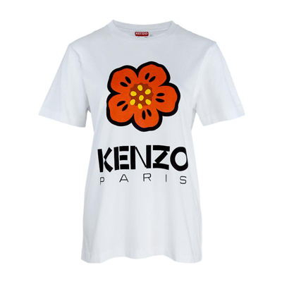 Kenzo Logo In White