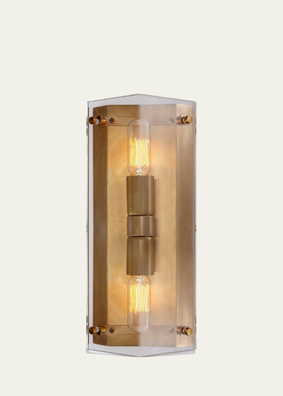 Visual Comfort Signature Clayton Wall Sconce By Aerin In Crystal