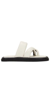 Helsa Puffy Slide In Off White