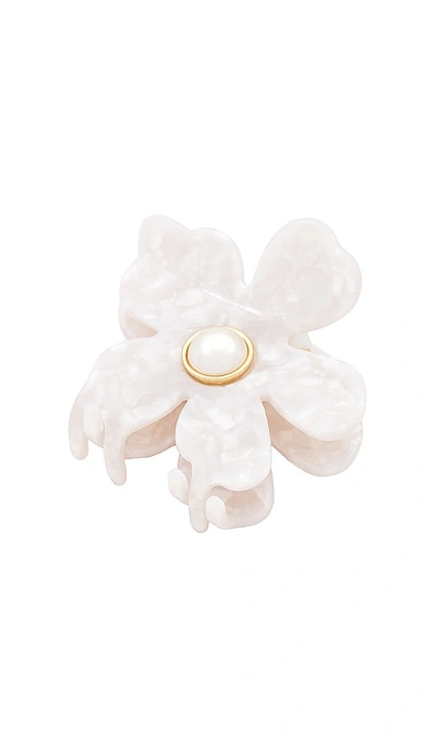 Lele Sadoughi Lily Claw Clip In Mother Of Pearl