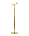 The Novogratz Gold Aluminum Coat Rack In Gold