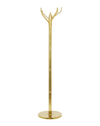 The Novogratz Gold Aluminum Coat Rack