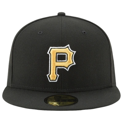 New Era Pittsburgh Pirates  Pirates 59fifty Authentic Cap In Black