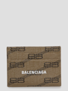 BALENCIAGA BALENCIAGA BB MONOGRAM SIGNATURE CARD HOLDER