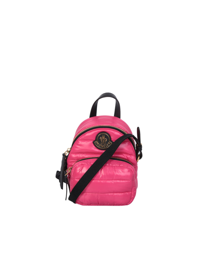 Moncler Small Kilia Crossbody Bag In Pink