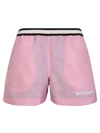 PALM ANGELS PALM ANGELS MIAMI PINK RUNNING SHORTS