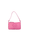 PALM ANGELS PALM ANGELS PINK BIG PALM MINI BAG