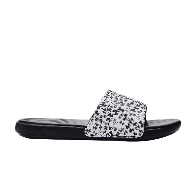 Pre-owned Under Armour Ansa Graphic Slide 'sketch' In White