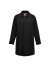 Burberry Mid-length Camden Heritage Car Coat In Black