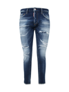 Dsquared2 Jeans Boot-cut - Azul In Blue Navy