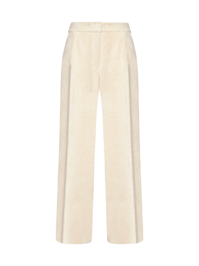 Jacquemus Trousers In Light Beige