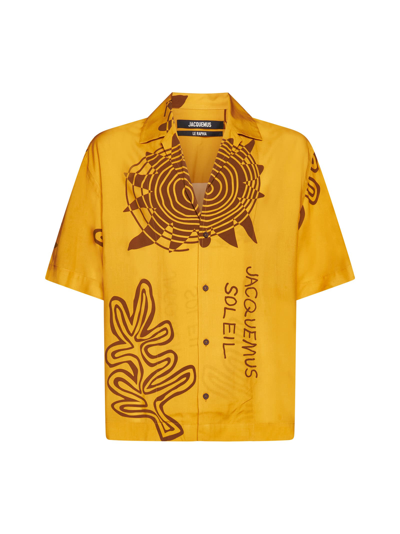 Jacquemus Shirt In Arancione