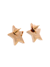 VERSACE VERSACE GOLD-COLORED STAR EARRINGS WITH MEDUSA IN METAL WOMAN