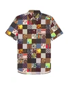 Beams Multicolor Graphic Shirt In Multi