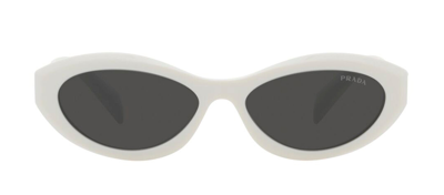 Prada Woman Sunglasses Pr 26zs In Dark Grey