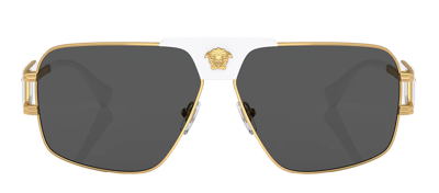 Versace Mann Sunglass Ve2251 In Grey