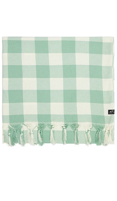 Slowtide Ravello Turkish Towel In Green