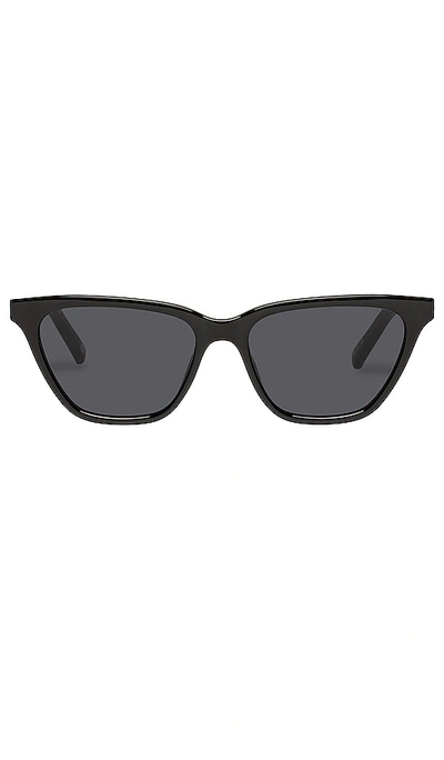 Le Specs Steadfast 51mm Gradient D-frame Sunglasses In Black