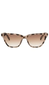 Le Specs Steadfast 51mm Gradient D-frame Sunglasses In Neutral
