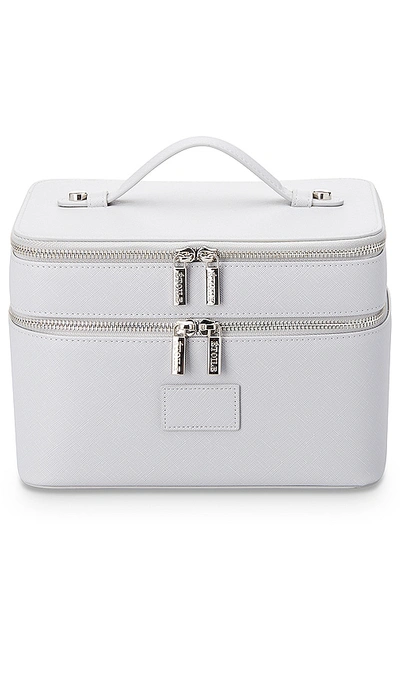 Etoile Collective Duo Vanity Case In Light Grey