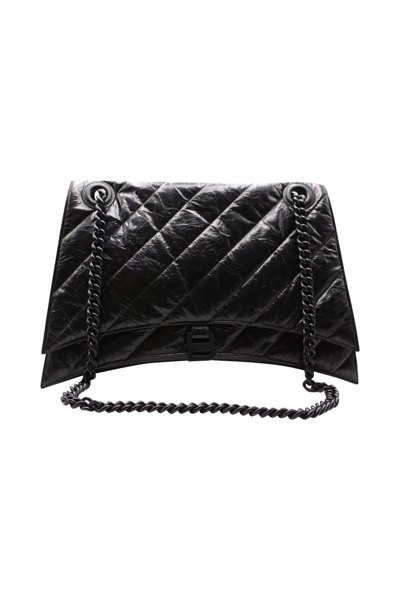 Balenciaga Crush Large Chain Bag Quilted In Default Title