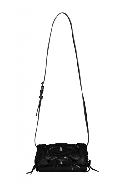 Ll Mn Pocket Ll6 Handbag - Burberry - Black/Tan - Cotton