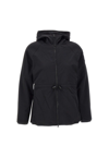 Canada Goose Black Lundell Wind Jacket In Black