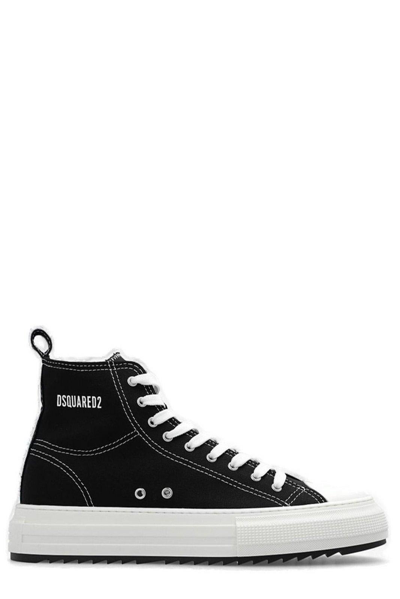 Dsquared2 Platform-sole High-top Sneakers In Default Title