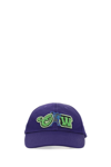 Off-white Varsity Cap In Viola