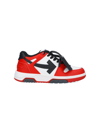 Off-white Out Of Office Sneakers In Red
