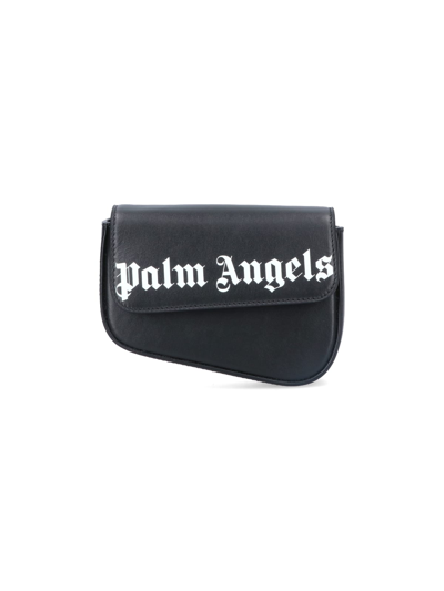 Palm Angels Shoulder Bag In Black