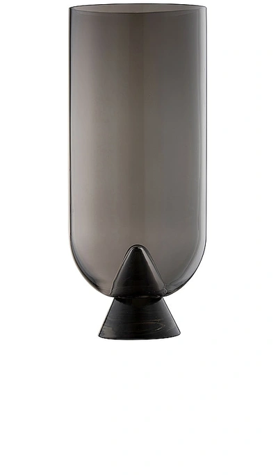 Aytm Large Glacies Vase In Black