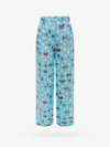 Versace Trouser In Blue