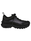 Moncler Trailgrip Lite Ripstop Sneakers In Nero