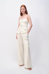 Jonathan Simkhai Lionelle Pant In Natural White