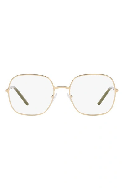 PRADA PRADA 54MM RECTANGLE OPTICAL GLASSES