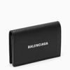 BALENCIAGA BALENCIAGA BLACK GRAINED LEATHER CARD CASE