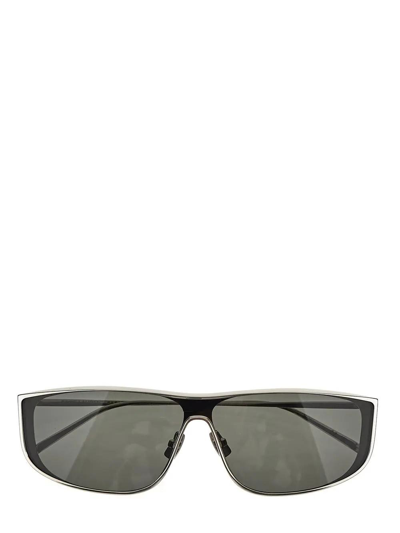 Saint Laurent Sl 605 Luna Sunglasses In Silver Grey