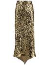 ATU BODY COUTURE SEQUIN-EMBELLISHED MAXI SKIRT