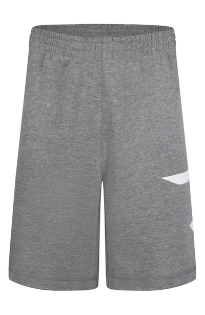 3 Brand Kids' Icon Shorts In Carbon Heather