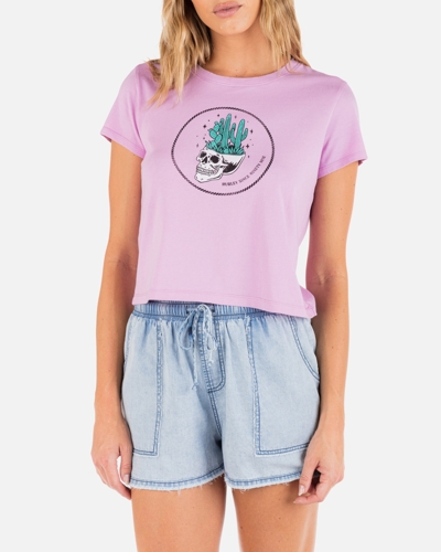 Inmocean Women's Cacti Baby T-shirt Short In Orchid