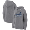 Fanatics Branded Heather Gray Tampa Bay Lightning Script Favorite Pullover Hoodie In Heather Gray