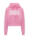 Versace Sweatshirt In Pink