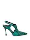Dsquared2 Python Slingback Pump In Verde