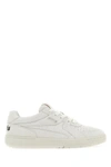 PALM ANGELS PALM ANGELS CHALK SUEDE PALM UNIVERSITY SNEAKERS