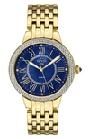 Gv2 Women's Astor Ii 38mm Stainless Steel & 0.0044 Tcw Diamond Bracelet Watch In Gold