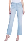 L Agence June Cropped Stovepipe Jeans In Dakota In Panama