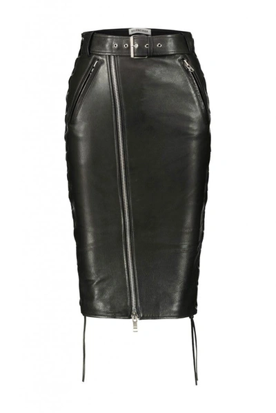 Balenciaga Byker Skirt In Black