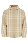 BURBERRY BURBERRY EMBROIDERED NYLON REVERSIBLE JACKET
